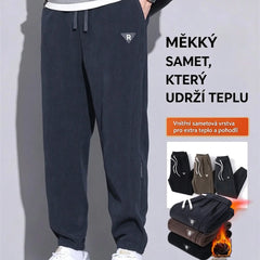 🔥【M-5XL】🖤 Nové pánské zimní kalhoty; teplé a ležérní pánské kalhoty.
