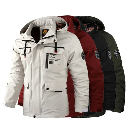 [Velikosti M–6XL] Nová pánská teplá bunda