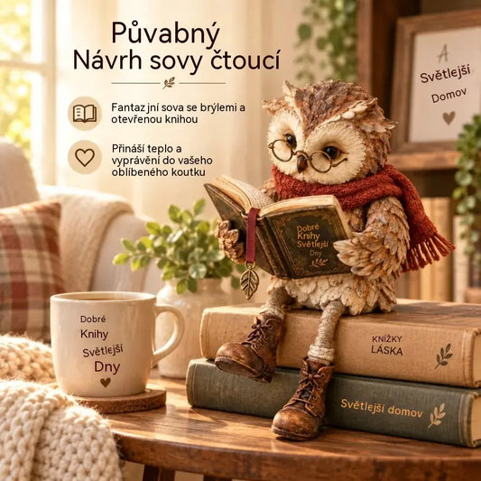 🦉 Roztomilá figurka sovy