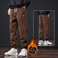 🔥【M-5XL】🖤 Nové pánské zimní kalhoty; teplé a ležérní pánské kalhoty.